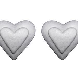 Foam Heart 11 x 13.5 cm 2/Bag