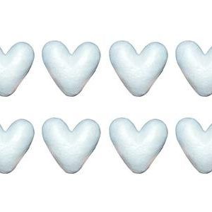Foam Heart 6 x 6 cm 8/Bag