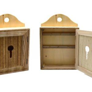 Wooden Key Box 26 x 16 x 5.1 cm