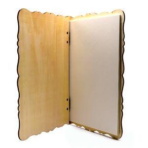 Wooden Book 32 x 22.5 cm 20 Sheets