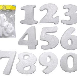 Foam Numbers 10 cm 10/Bag