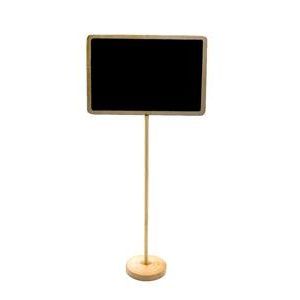 Wooden Blackboard On A Stick
