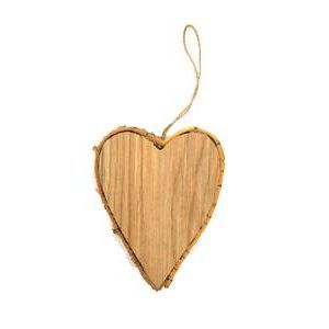Wooden Heart With String