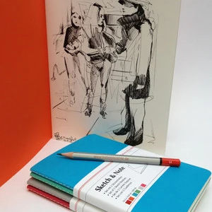 Sketch & Note Bundle 125 g A6 20 Sheets