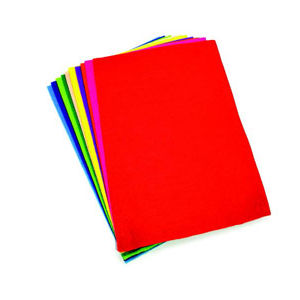 Kreativ Felt Non Adhesive A4 2 mm 180 gr Assorted Colors 10/Pk