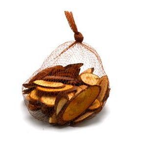 Wooden Parts 11 x 4 x 0.4 cm 250 gr in Mesh Bag