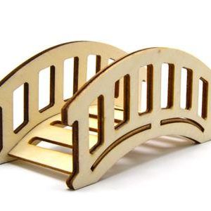 Wooden Bridge 12 x 4.5 x 4.5 cm