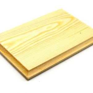 Wooden Rectangle 12.5 x 8.5 x 1 cm