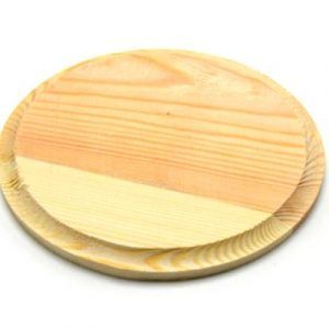 Wooden Round Shape 9.5 cm