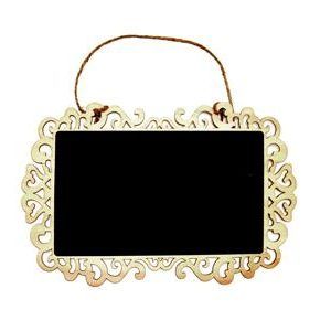 Wooden Blackboard With Hemp Rope 20 x 30 cm