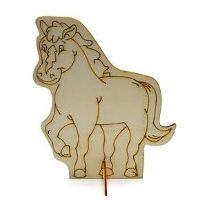 PlyWood Horse 17 x 14.5 x 0.3 cm