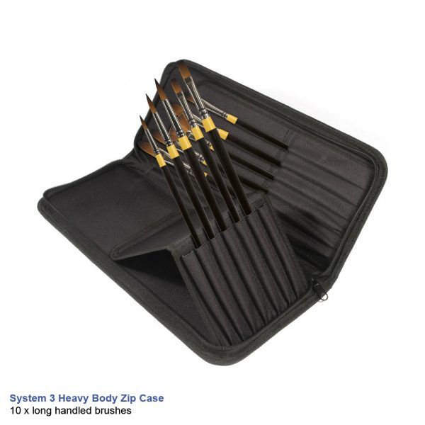 Daler Rowney System 3 Brush Classic Zip Cases - Image 3