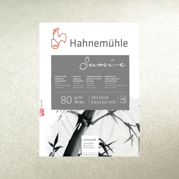 Hahnem?hle Sumi-e 80 g Paper 50 x 65 cm