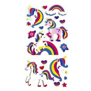 Hands On Craft 3D Foam Wall Stickers 12.5" x 23" Unicorn