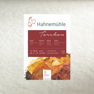 Hahnem?hle Watercolour Torchon 275 g Blocks, 20 Sheets