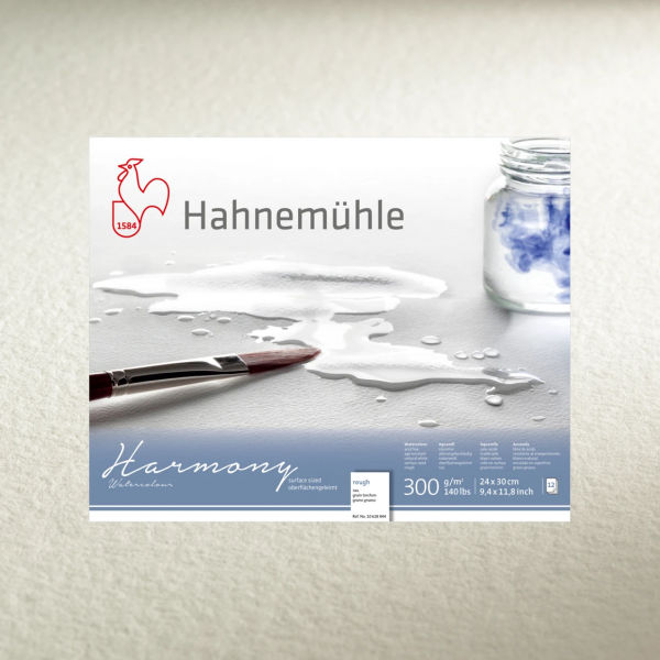 Hahnem?hle Harmony Watercolour 300 g, 12 Sheets