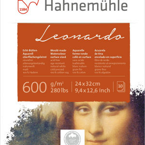 Hahnem?hle Mould-made Watercolour Leonardo 600 g, 10 Sheets