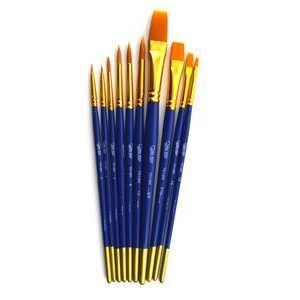 De Stijl Brush Set-10 /Golden Nylon