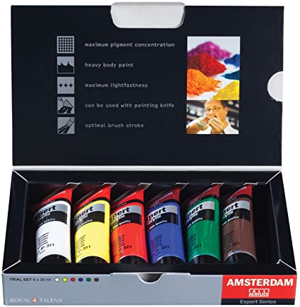 Amsterdam Acrylic Color Expert 6 x 20ml Set