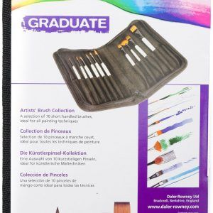 Daler Rowney Graduate Short Zip Case 10 Brushes