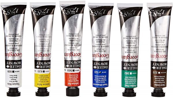 Daler Rowney Georgian Oil Starter Set 6 x 22 ml - Image 2