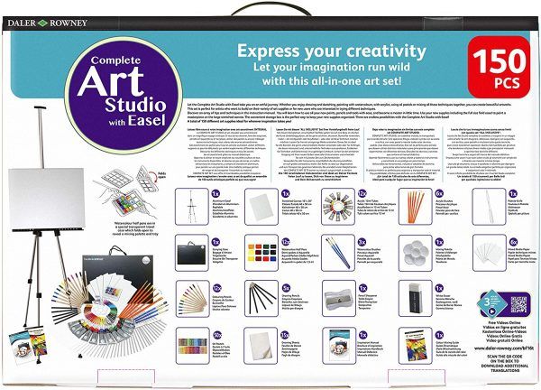 Daler Rowney Simply Complete 150 pieces of Art Set - Image 2