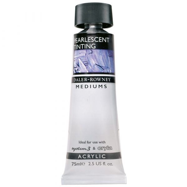 Daler Rowney Acrylic Medium Pearlescent Tinting Medium 75 ml