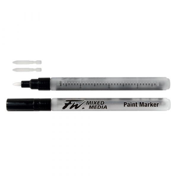 Daler Rowney Fw Mixed Media Paint Markers: Pack of 2 & Nibs