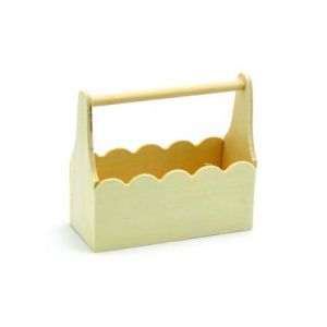 Wooden Basket 11.5 x 12 x 5.5 cm
