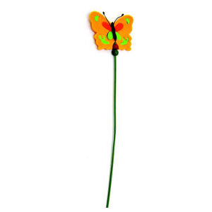 Craft Felt Fabrics Butterfly On A Stick