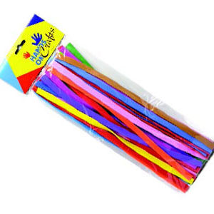 Foam Stripes Assorted Colors 50 Pcs