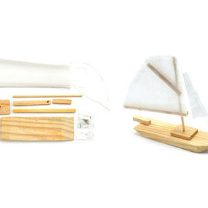 Wooden Model SailBoat