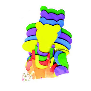 Foam Shapes Bear Kit 12 x 14 cm 8 Pcs