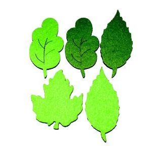 Craft Felt Leaves 3 mm 7 cm 20/PK 6C