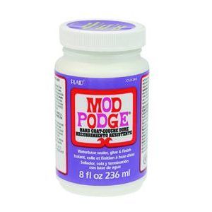 Plaid Mod Podge Hard Coat 8 OZ 236 ml