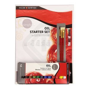 Daler Rowney Simply Oil Starter Set 16 pc