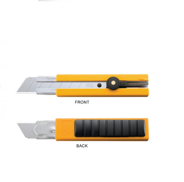 Olfa Heavy Duty Cutter Anti Slip Rubber Grip