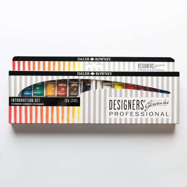Daler Rowney Designers' Set Gouache Paint