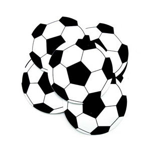 Hands On Craft Foam Shapes Soccer 11 cm 10 Pcs