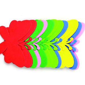 Hands On Craft Foam Shapes Butterfly 7.5 x 11 cm 12 Pcs
