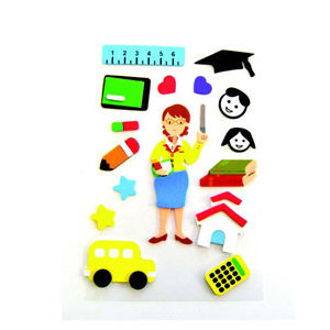 Hands On Craft 3D Stickers Foam Shapes Teachers