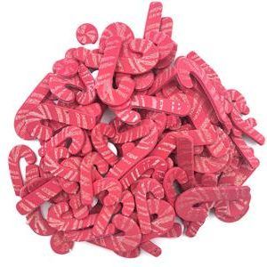 Hands On Craft Eva Adhesive Foam Shapes Glitter Candy Cane 180 pcs