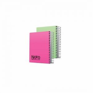 NOTA Notebook spiral- Squares- 12x16cm- 100 sheets