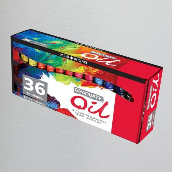 Daler Rowney Graduate Oil 36 x 22ml set
