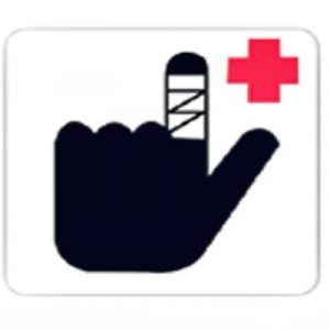 APLI Sign Label Infirmary 114 x 114