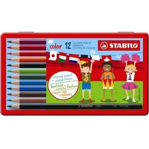 STABILO Color Metal Box Swano