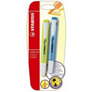 STABILO Swing cool yellow/blue Blister