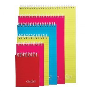 OPALINE Note Book Spiral 70g Lines 96 sheets