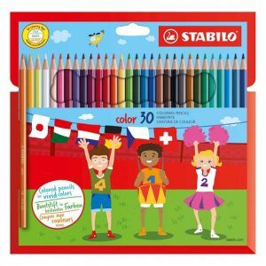 STABILO Coloring pencils 30 colors in a cardboard