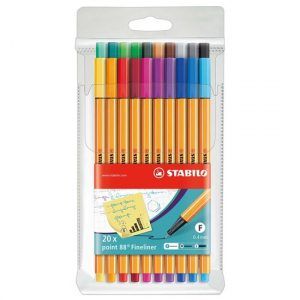 STABILO Point88 wallet 20 Colors